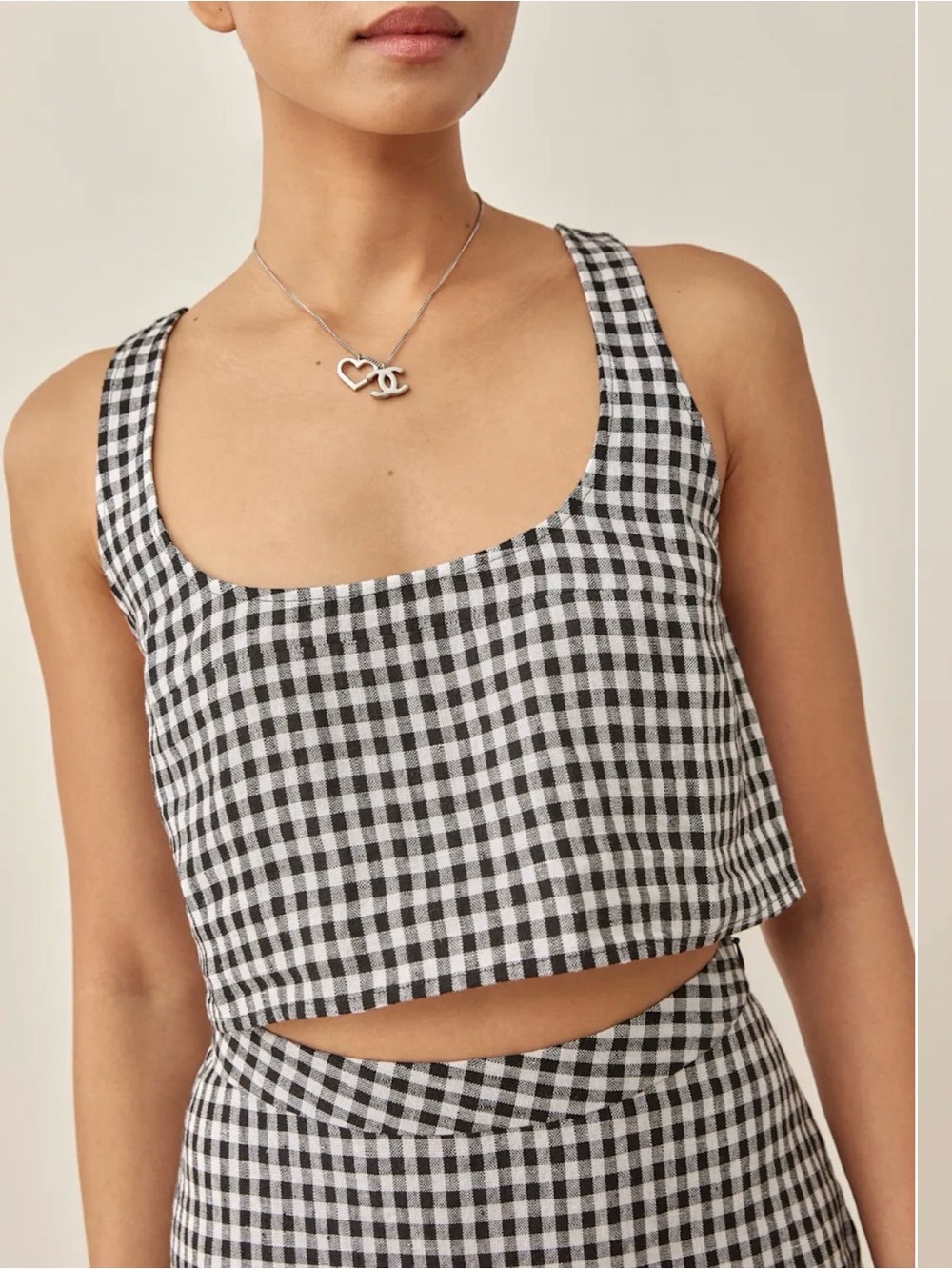Reformation Adalyn Linen Top